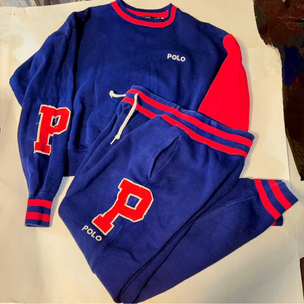 RARE Polo Ralph Lauren Vintage Y2K Sweatsuit Women’s size XS.